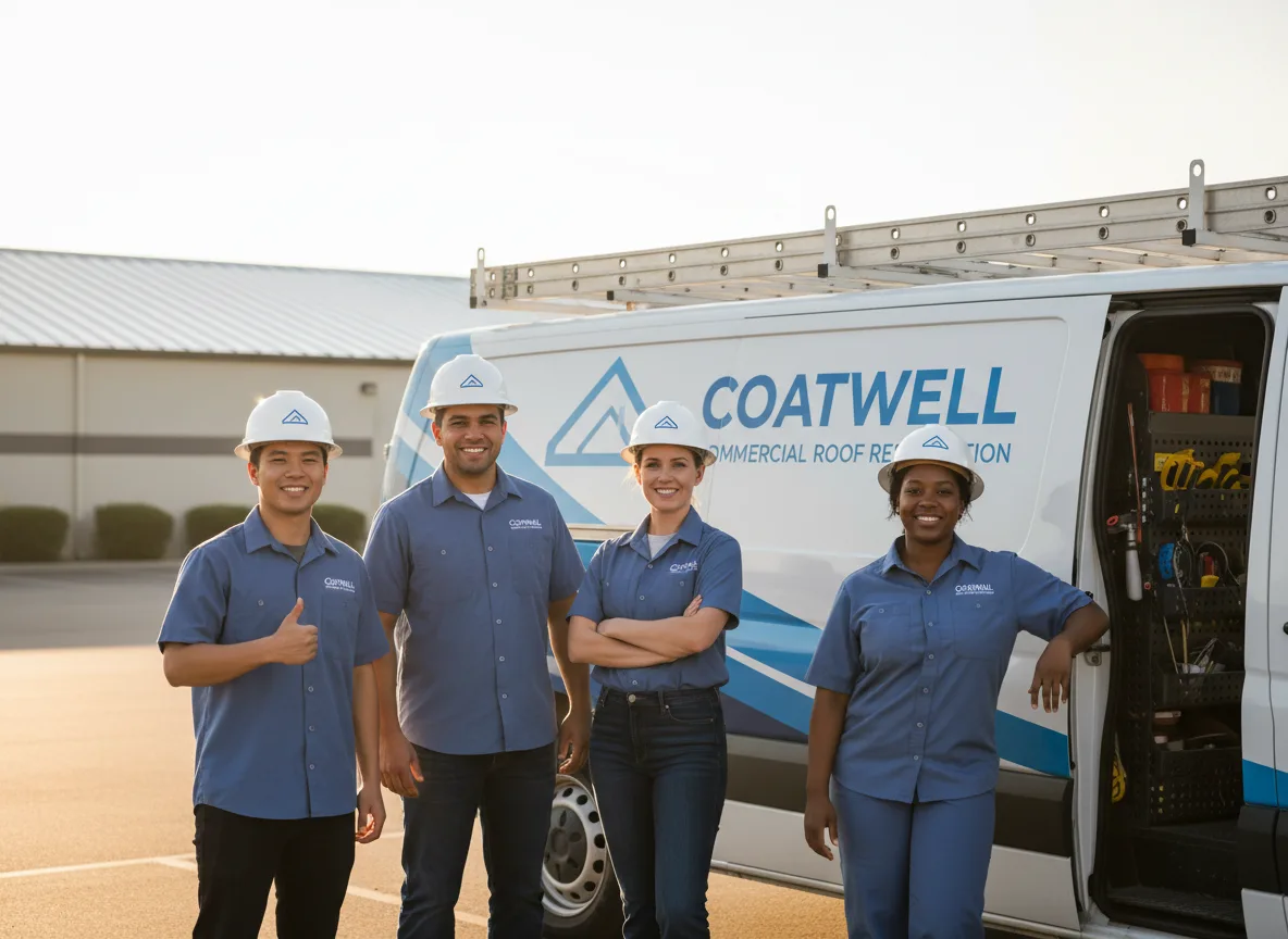 Commercial roof coating company in Martinton, IL